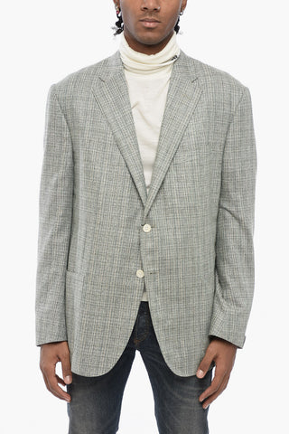 Unlined LEADER Silk Blazer with Patch Pockets