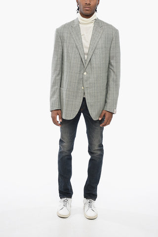 Unlined LEADER Silk Blazer with Patch Pockets