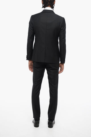 Virgin Wool CERIM.ACADEMY Shawl Lapel 1-Button Suit