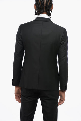 Virgin Wool CERIM.ACADEMY Shawl Lapel 1-Button Suit