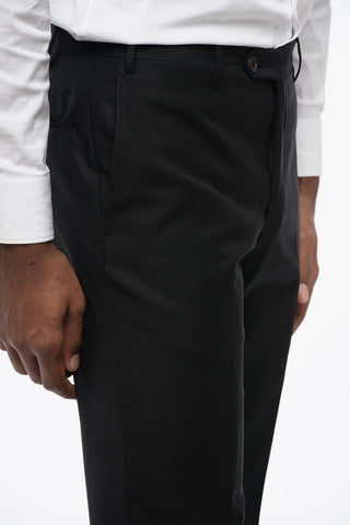 Virgin Wool CERIM.ACADEMY Shawl Lapel 1-Button Suit