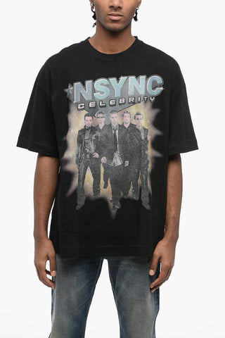 T-Shirt mit Rundhalsausschnitt NSYNC CELEBRITY bedruckt