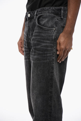 EMPORIO LAB Loose Fit Stone Washed Denims 26cm