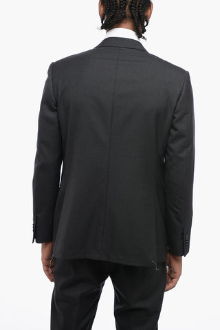 Abito MANTUA in Lana Extrafine con Tasche con Aletta
