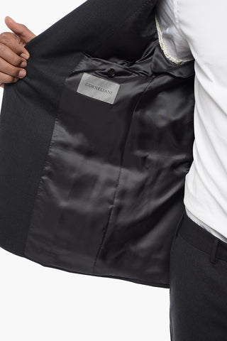 Abito MANTUA in Lana Extrafine con Tasche con Aletta
