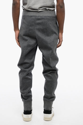 Wool Sweatpants with Cuffs