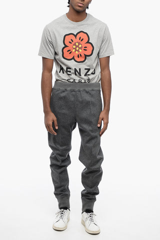 Wool Sweatpants with Cuffs