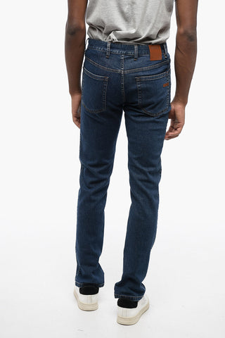 Slim Fit Dark Washed Denims 17cm