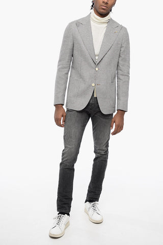 CC COLLECTION Blazer Pied de Poule REWARD con Rever a Lancia