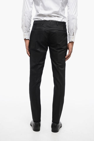 CC COLLECTION Swiss-Dot Side Vents Peak Lapel CERIM.REWARD 2-Button Suit