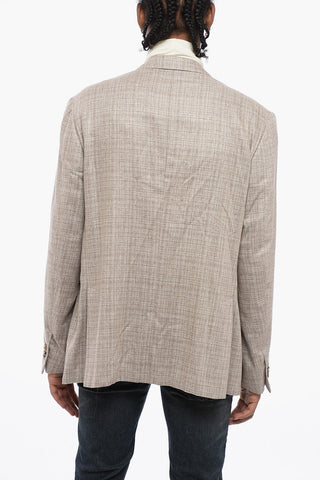 Patch Pocket GATE Silk Blazer