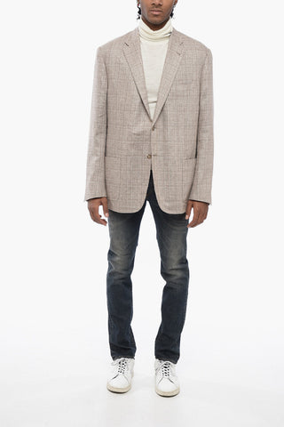 Patch Pocket GATE Silk Blazer