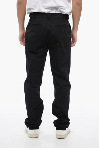 Straight-Fit Chino Pants With Medusa Details