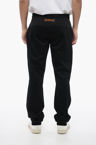 Pantaloni In Lana Con Coulisse