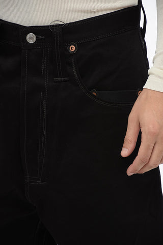 EYE 5-Pocketed Cotton Pants with Back Martingale