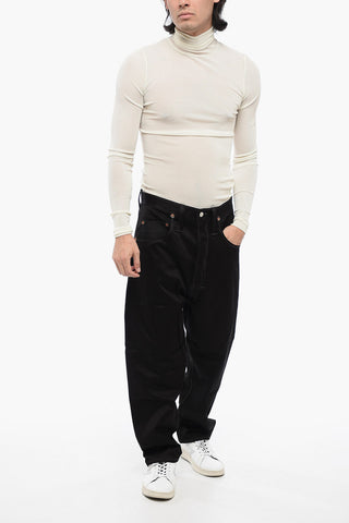 EYE 5-Pocketed Cotton Pants with Back Martingale
