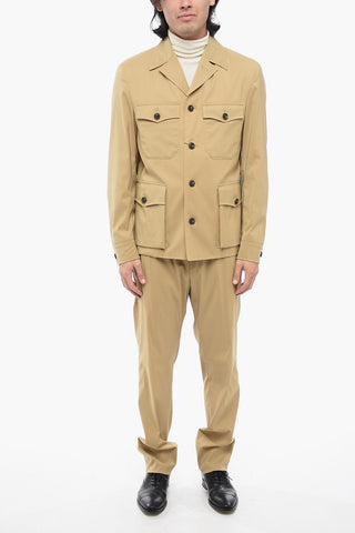Abito Safari Uno Spacco Revers Classico