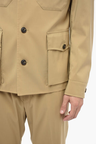 Abito Safari Uno Spacco Revers Classico