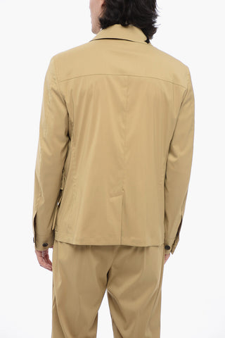 Abito Safari Uno Spacco Revers Classico