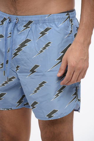 Costume da Bagno Boxer RAIN BOLTS in Nylon