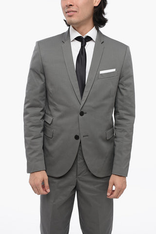 Abito Slim Fit RUFFALO in Misto Cotone con Rever Classico