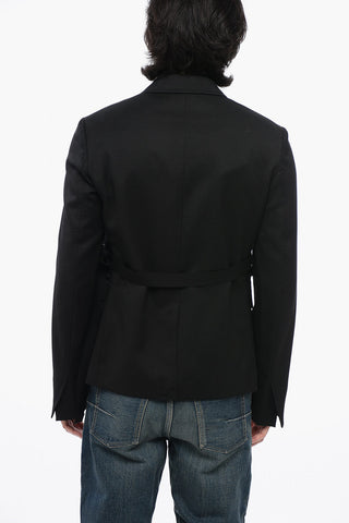 LE CHOUCHOU Blazer Multitasca in Misto Lana
