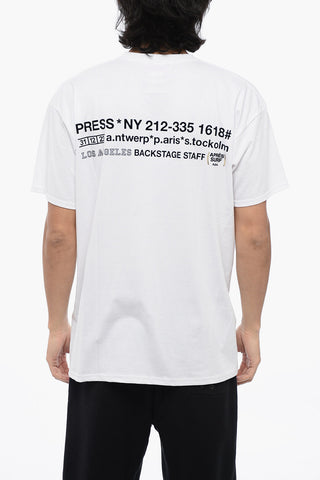 Crew-Neck PABLO T-shirt with Contrast Prints