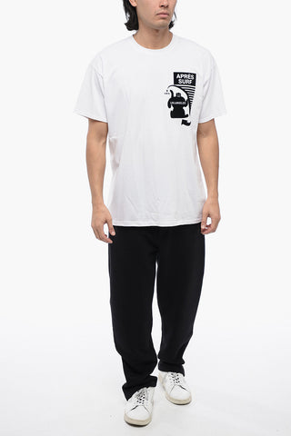 Crew-Neck PABLO T-shirt with Contrast Prints
