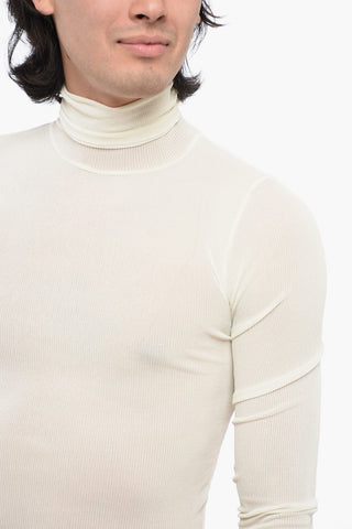 UNISEX Ribbed Semi-Sheer Top