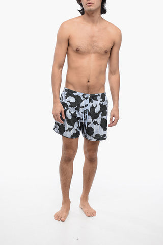 Costume da Bagno Boxer BOLD FLOWERS in Nylon
