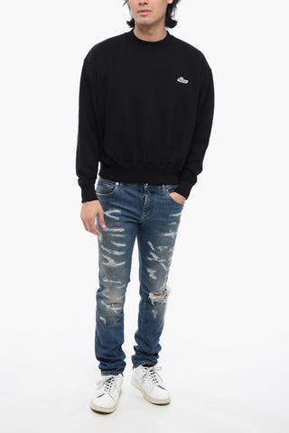 Crewneck Sweatshirt UNISEX Oversized Brushed Cotton
