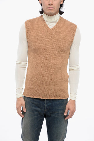 RE-EDITION Sleeveless Wool Blend Sweater