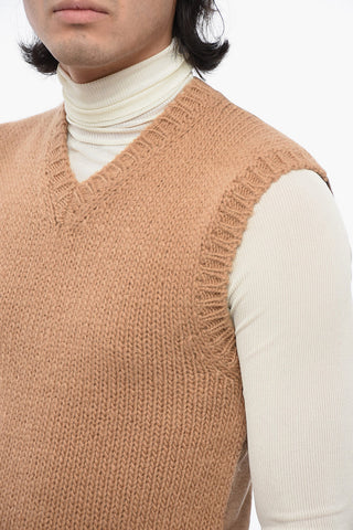 RE-EDITION Sleeveless Wool Blend Sweater