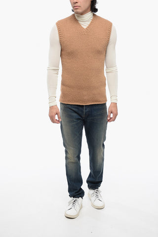 RE-EDITION Sleeveless Wool Blend Sweater