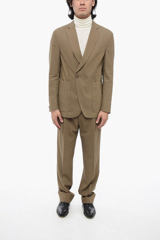 CC COLLECTION Center Vent Notch Lapel RESET Double Breasted Suit