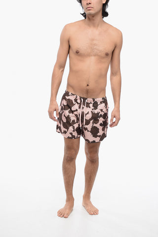 Costume da Bagno Boxer BOLD FLOWERS in Nylon