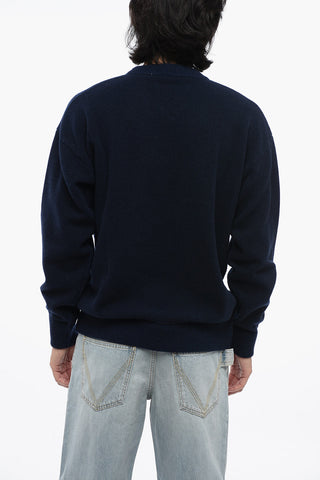 Maglia Girocollo in Lana e Cashmere