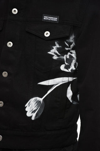 MAPPLETHORPE Saharan Denim Jacket with Print