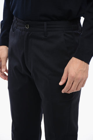 Stretch Wool YOGA Pants with Adjustable Ankle