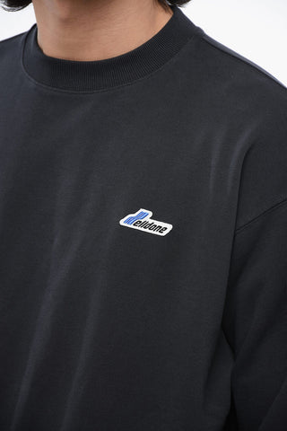 Brushed Cotton Oversized UNISEX Crew-neck Sweatshirt