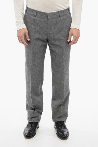 CC COLLECTION Side Vents Notch Lapel 2-Button Suit With Plain Hems