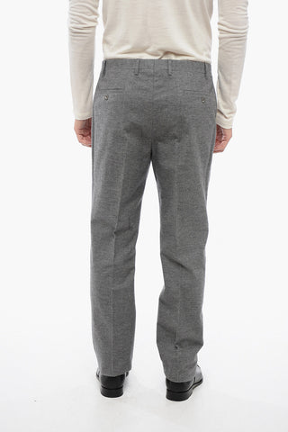 CC COLLECTION Side Vents Notch Lapel 2-Button Suit With Plain Hems