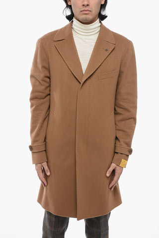 Cappotto Semi-foderato in Misto Cashmere
