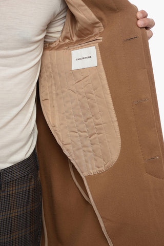 Cappotto Semi-foderato in Misto Cashmere