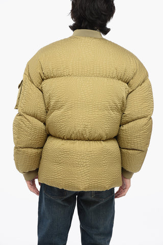 JAY-Z X MONCLER Jacquard Nylon Bomber Fit Down Jacket