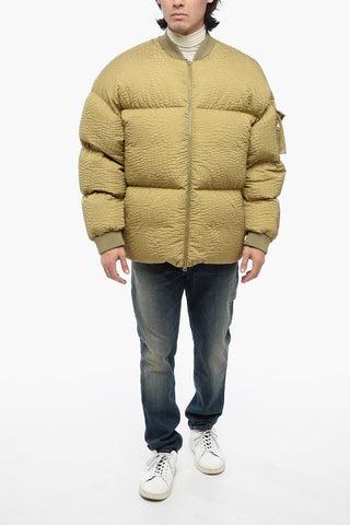 JAY-Z X MONCLER Jacquard Nylon Bomber Fit Down Jacket