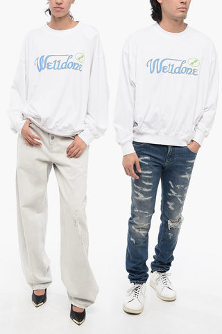 Long Sleeves UNISEX Crew-neck T-shirt with Print