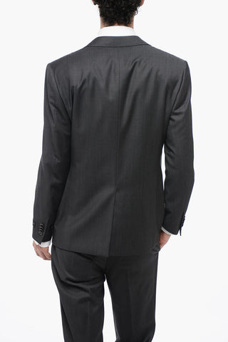 Three-Piece Suit with Waistcoat CERIM.ACADEMY Single Vent Pointed Lapel