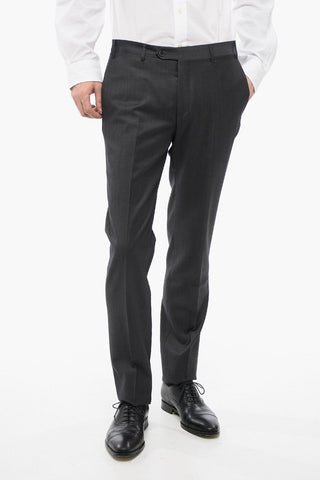 Three-Piece Suit with Waistcoat CERIM.ACADEMY Single Vent Pointed Lapel