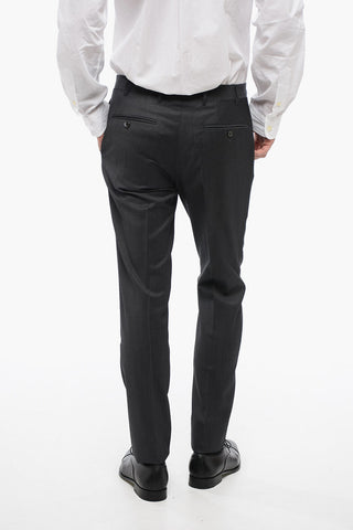 Three-Piece Suit with Waistcoat CERIM.ACADEMY Single Vent Pointed Lapel